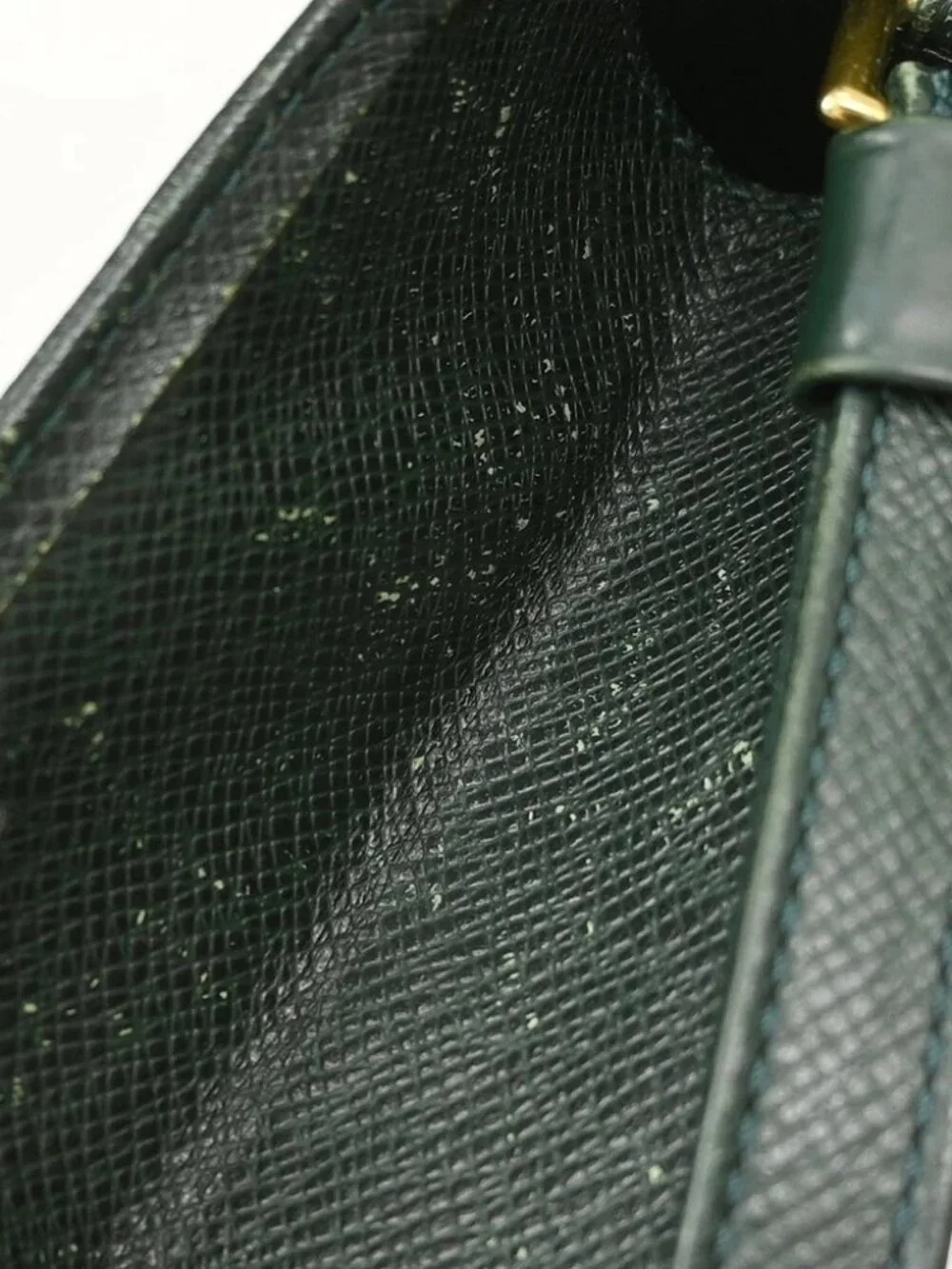 Louis Vuitton Taiga Pochette Kourad Epicea Clutch